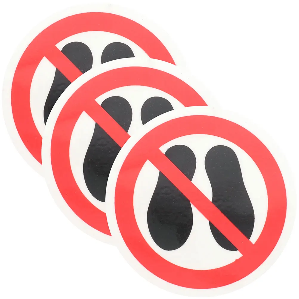 3Pcs Warning Decals Safety No Step Sign Stickers Adhesive No Stepping On Stickers Signs Traffic Safety Symbols
3Pcs Warning Decals Safety No Step Sign Stickers Adhesive No Stepping On Stickers Signs Traffic Safety Symbols