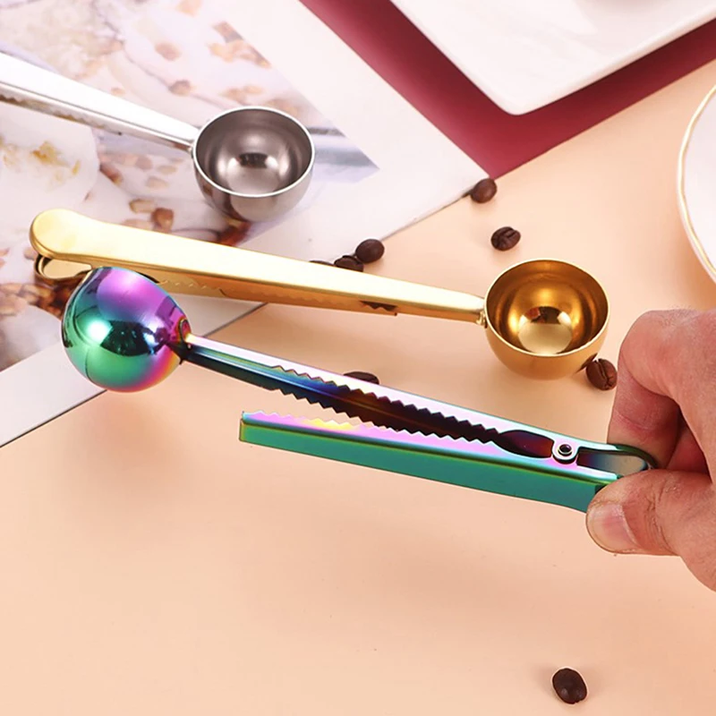 Stainless Steel Measuring Spoon Multifunctional Food Sealing Clip Seasoning Spoon Milk Powder Measuring Spoon Baking Scale
Stainless Steel Measuring Spoon Multifunctional Food Sealing Clip Seasoning Spoon Milk Powder Measuring Spoon Baking Scale