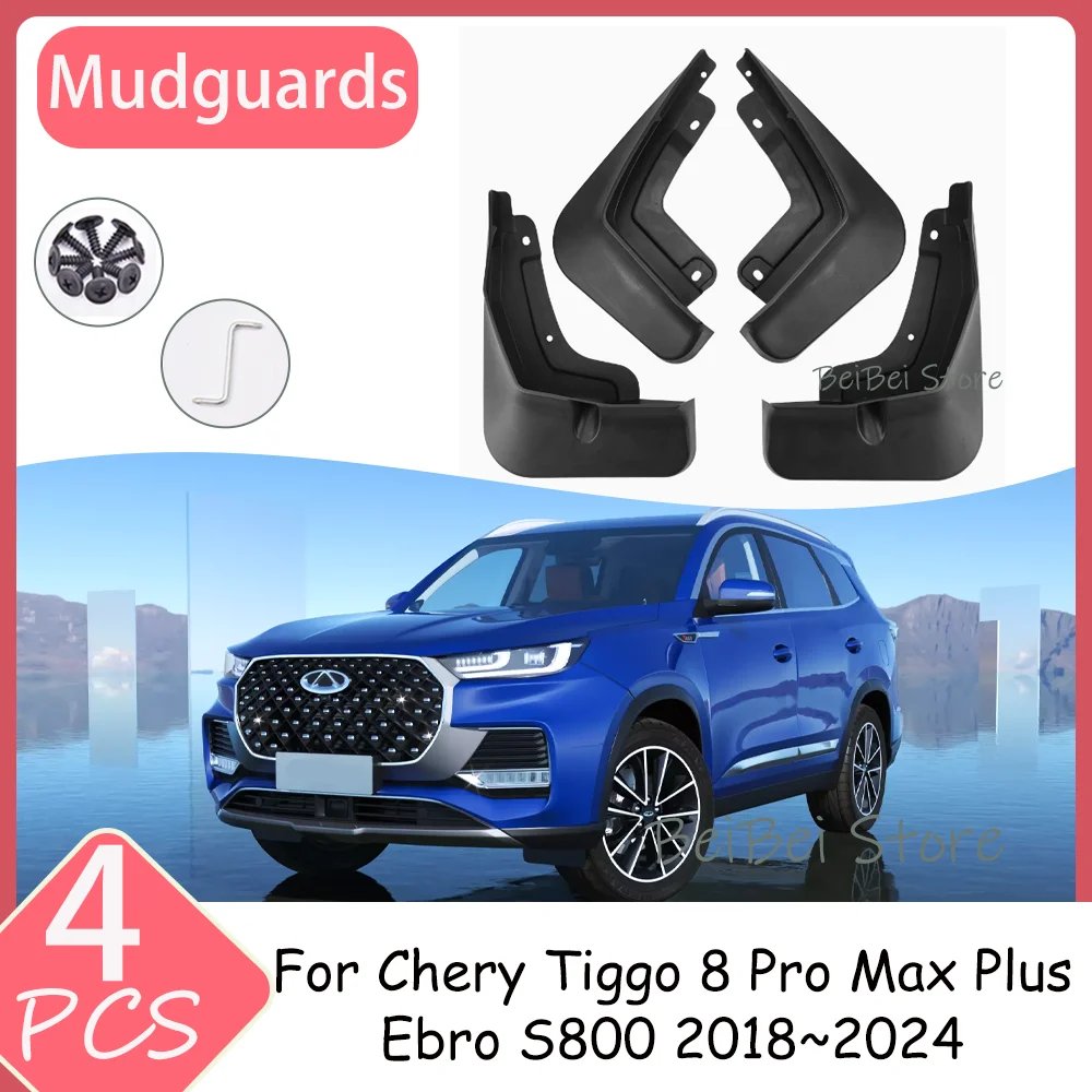 Брызговики для Chery Tiggo 8 Pro Max Plus Ebro S800 2018~2024 2019 2020 2021 2022 2023, защитные накладки на колеса, аксессуары для автомобиля
Брызговики для Chery Tiggo 8 Pro Max Plus Ebro S800 2018~2024 2019 2020 2021 2022 2023, защитные накладки на колеса, аксессуары для автомобиля