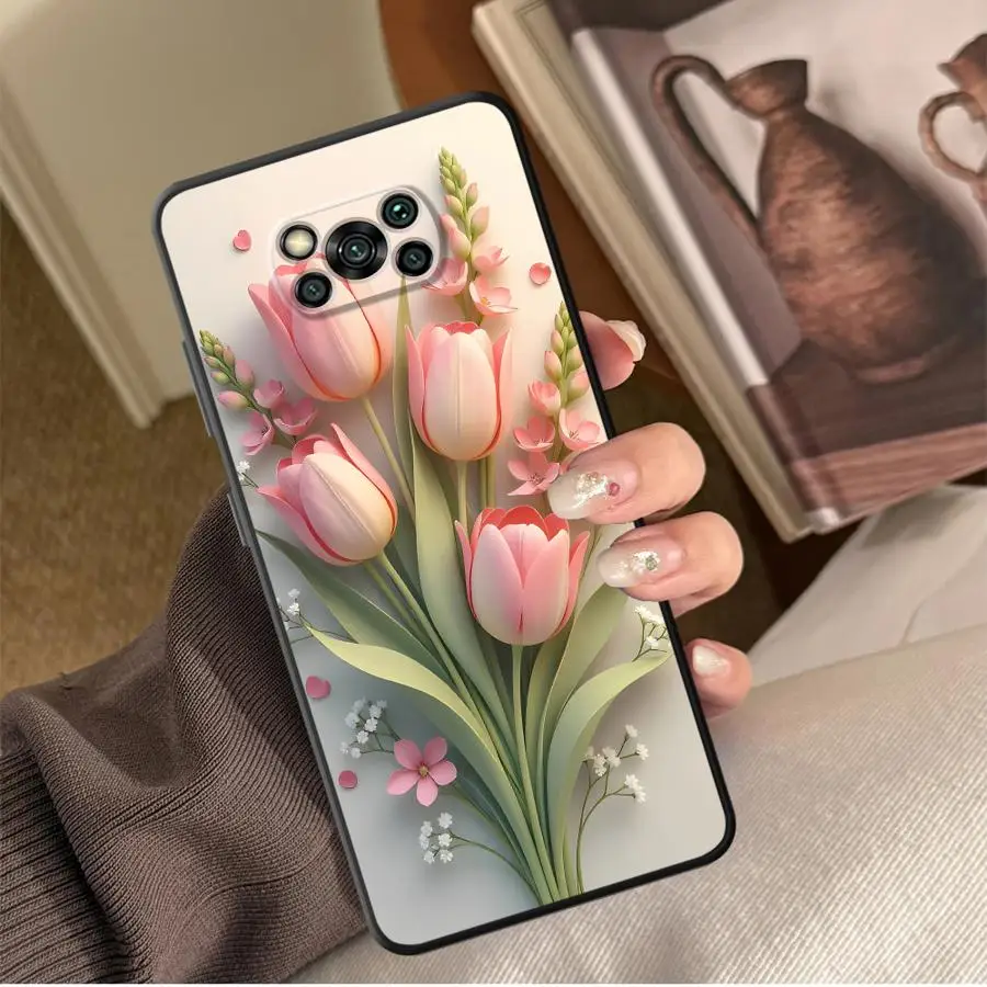 Pastoral Tulip Case for Xiaomi Poco F8 C61 C75 X3 X4 X5 X7 Pro C50 M3 M4 M7 F1 M5 F3 Funda Phone Cover C71
Pastoral Tulip Case for Xiaomi Poco F8 C61 C75 X3 X4 X5 X7 Pro C50 M3 M4 M7 F1 M5 F3 Funda Phone Cover C71