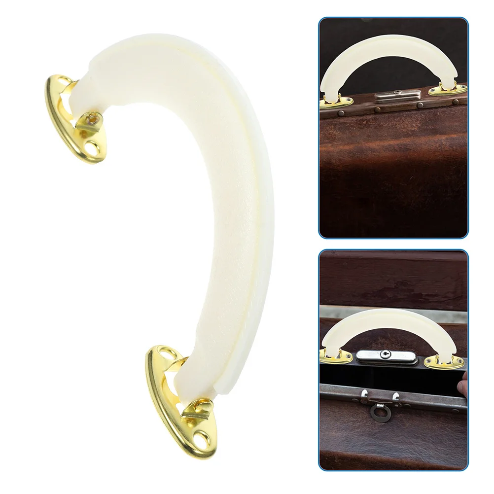 2Pcs PU Luggage Handle Replacement Box Handle Comfortable Durable Grip for Suitcase Toolbox Briefcase Musical Instrument Case
2Pcs PU Luggage Handle Replacement Box Handle Comfortable Durable Grip for Suitcase Toolbox Briefcase Musical Instrument Case