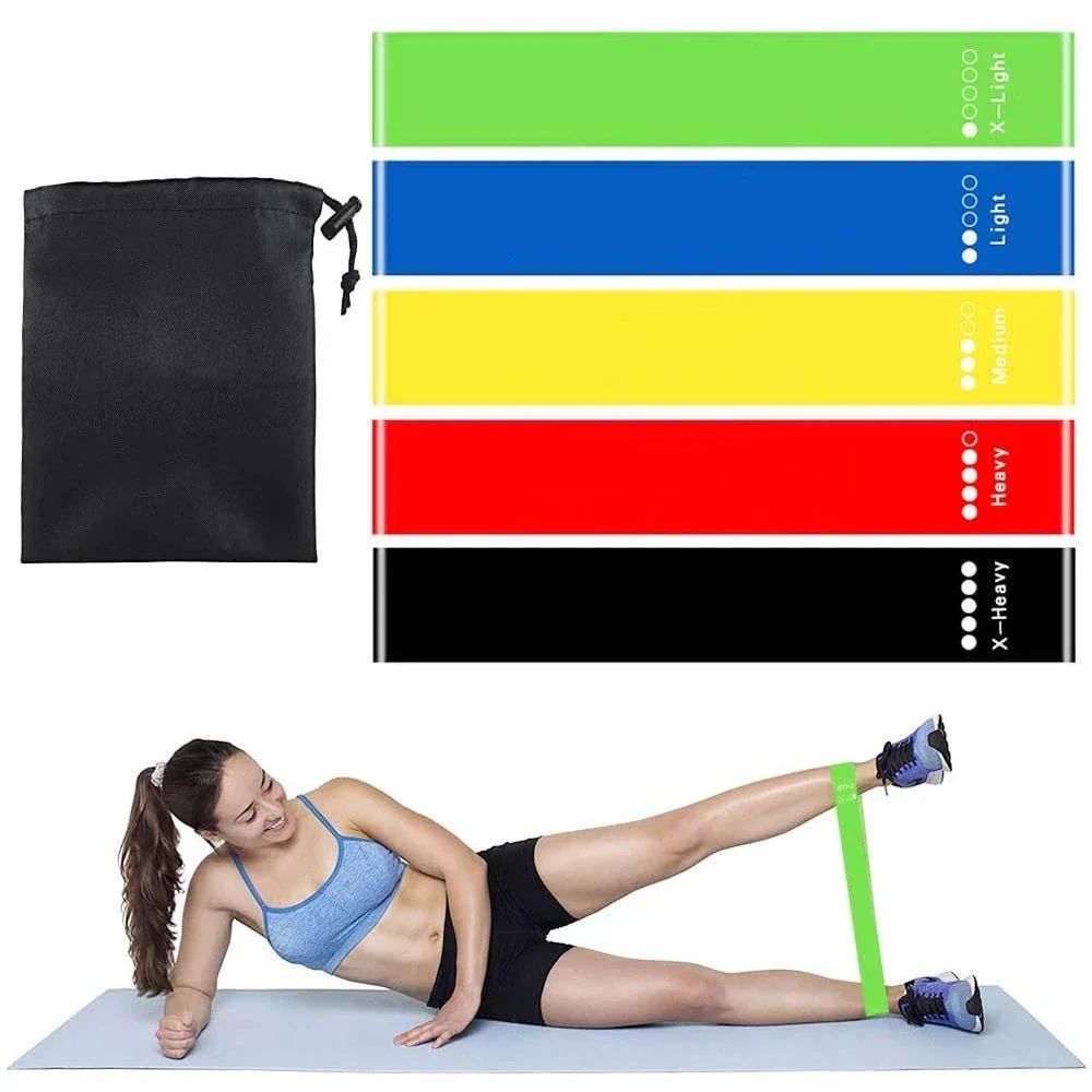 5Pcs/set Resistance Bands with 5 Different Resistance Levels Yoga Bands Home Gym Exercise Fitness Equipment Pilates Training
5Pcs/set Resistance Bands with 5 Different Resistance Levels Yoga Bands Home Gym Exercise Fitness Equipment Pilates Training