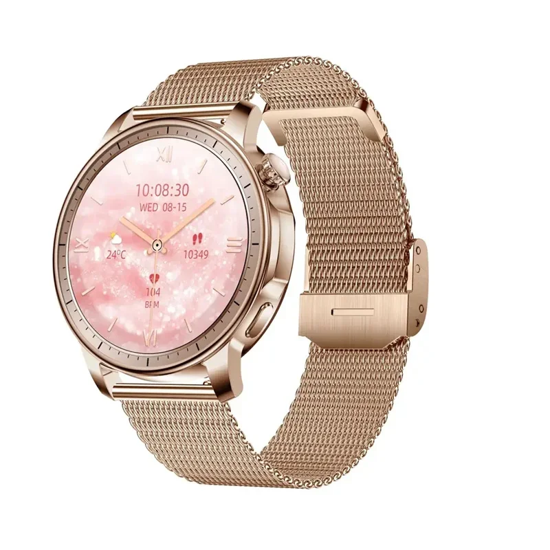 Gaines V65 Luxury Women Smart Watch 1.32inch Amoled Bluetooth Call Lady Fashion Wristband Girl Sport Fitness Tracker Smartwatch
Gaines V65 Luxury Women Smart Watch 1.32inch Amoled Bluetooth Call Lady Fashion Wristband Girl Sport Fitness Tracker Smartwatch
