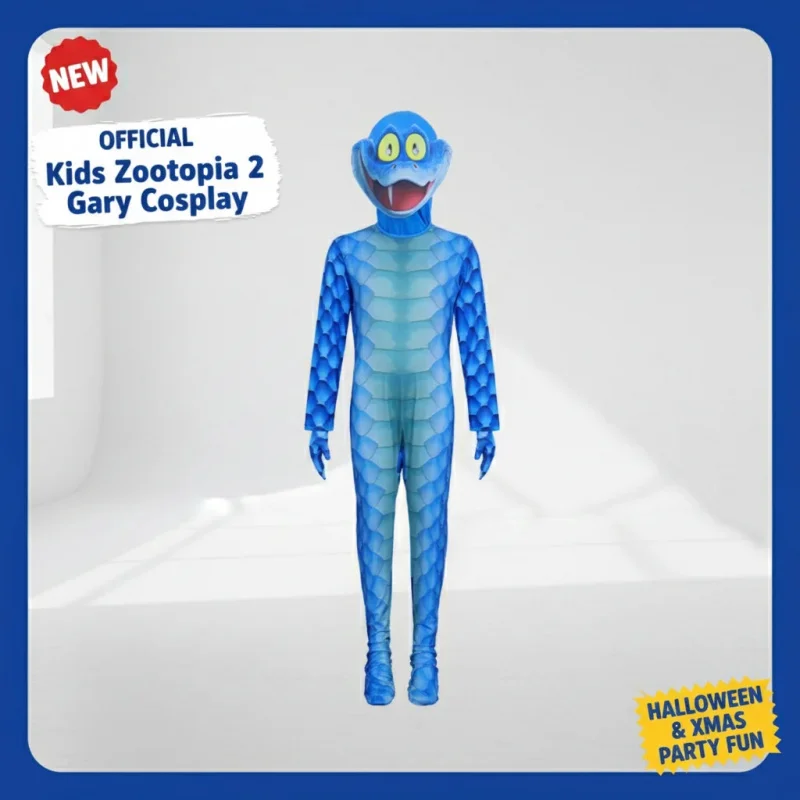 ✿JIDUA ✿JIDUKids Zootopia 2 Snake Gary Cosplay Costume Bodysuit Jumpsuit Mask Halloween Christmas Party Funny Animal✿✿✿❥★
✿JIDUA ✿JIDUKids Zootopia 2 Snake Gary Cosplay Costume Bodysuit Jumpsuit Mask Halloween Christmas Party Funny Animal✿✿✿❥★
