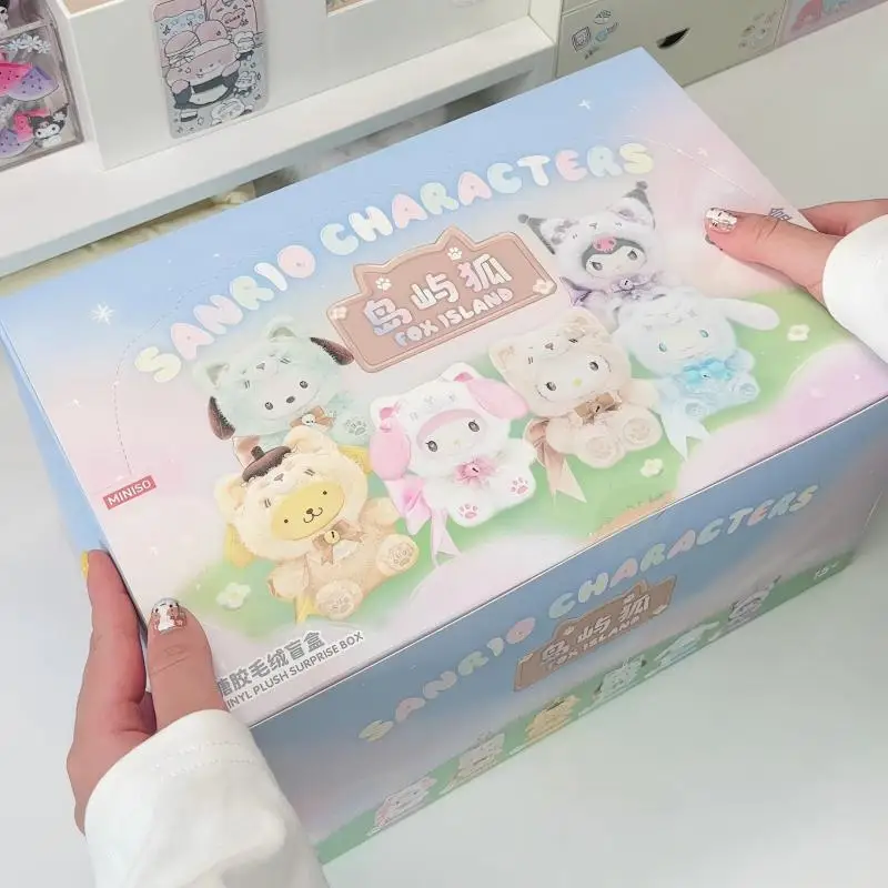 Blind Box Sanrio Character Fox Island Series Vinyl Plush Mystery Box Kuromi Cinnamoroll Pompompurin Surprise Bag Pendant Toy
Blind Box Sanrio Character Fox Island Series Vinyl Plush Mystery Box Kuromi Cinnamoroll Pompompurin Surprise Bag Pendant Toy