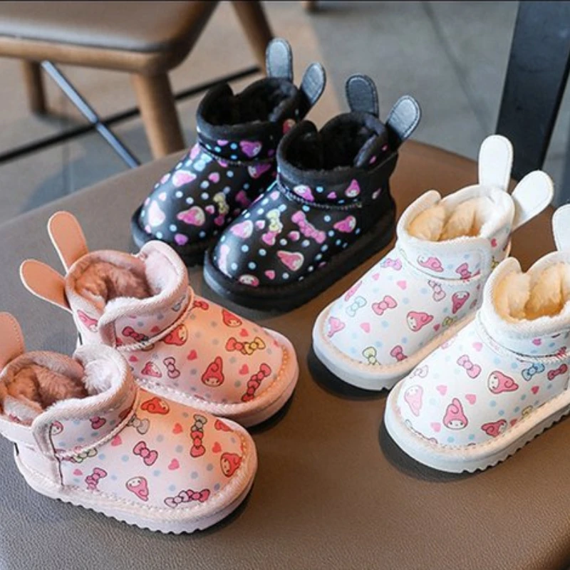Cute Comfort Simple Girl Boots Warm Fashion Versatile Daily Winter Boots for Child Sweet Princess Artistic Exquisite Child Shoe
Cute Comfort Simple Girl Boots Warm Fashion Versatile Daily Winter Boots for Child Sweet Princess Artistic Exquisite Child Shoe