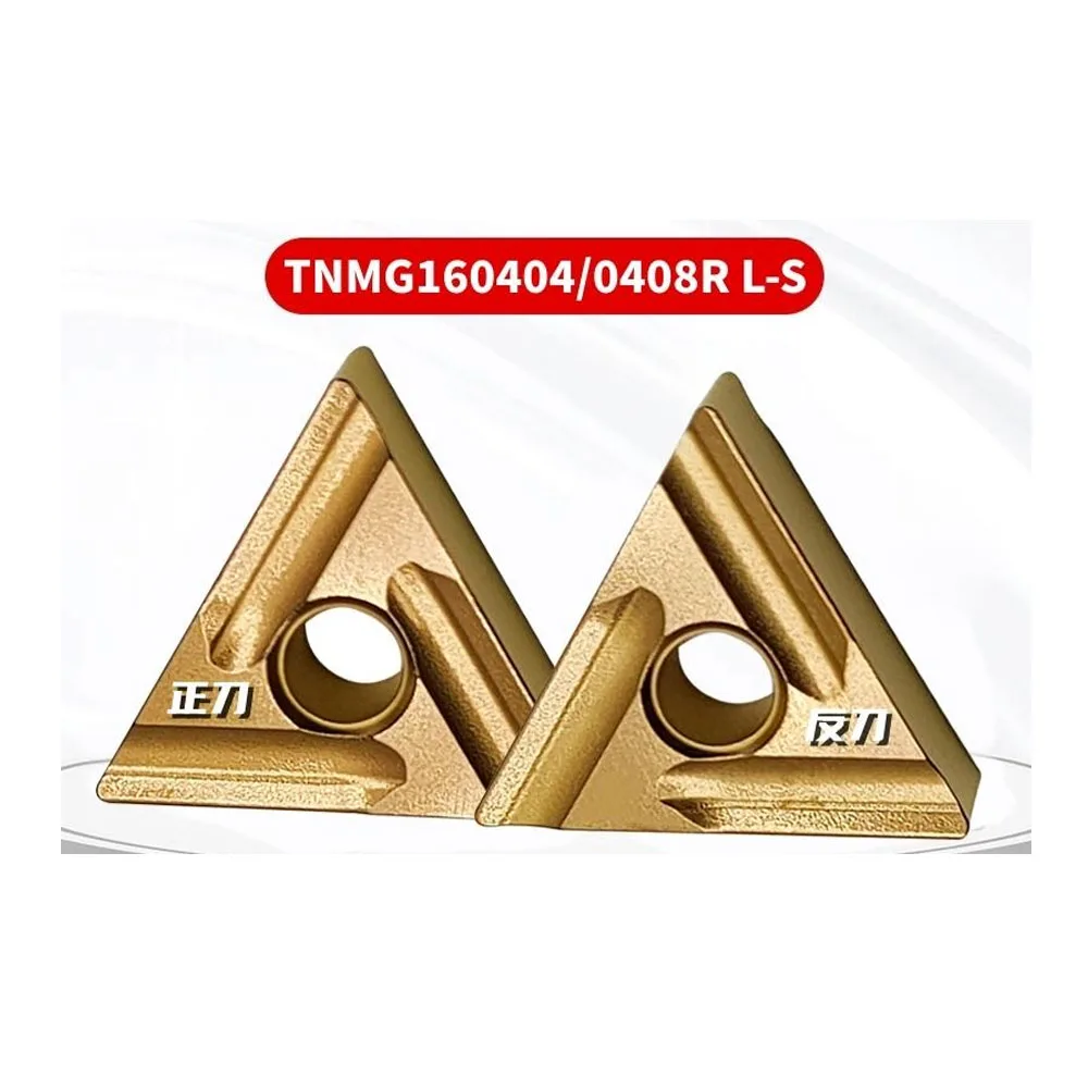 HUAZHICHUNTNMG160408R-S RH9125 CNC gray pig iron special blade Triangular outer round blade
HUAZHICHUNTNMG160408R-S RH9125 CNC gray pig iron special blade Triangular outer round blade
