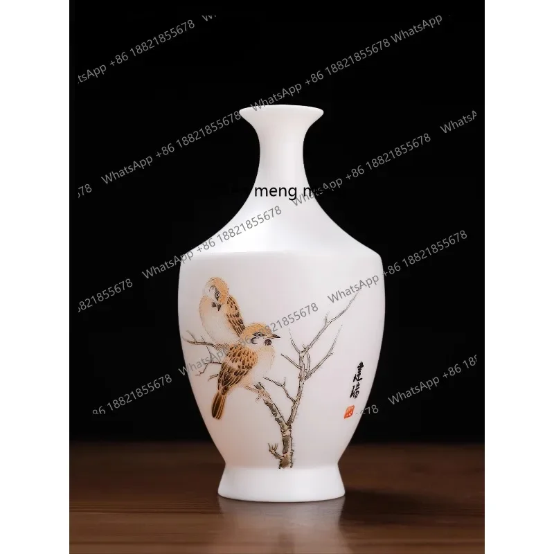 "Gao Yun Love" ceramic hand-painted large vase ornament housewarming gift
"Gao Yun Love" ceramic hand-painted large vase ornament housewarming gift