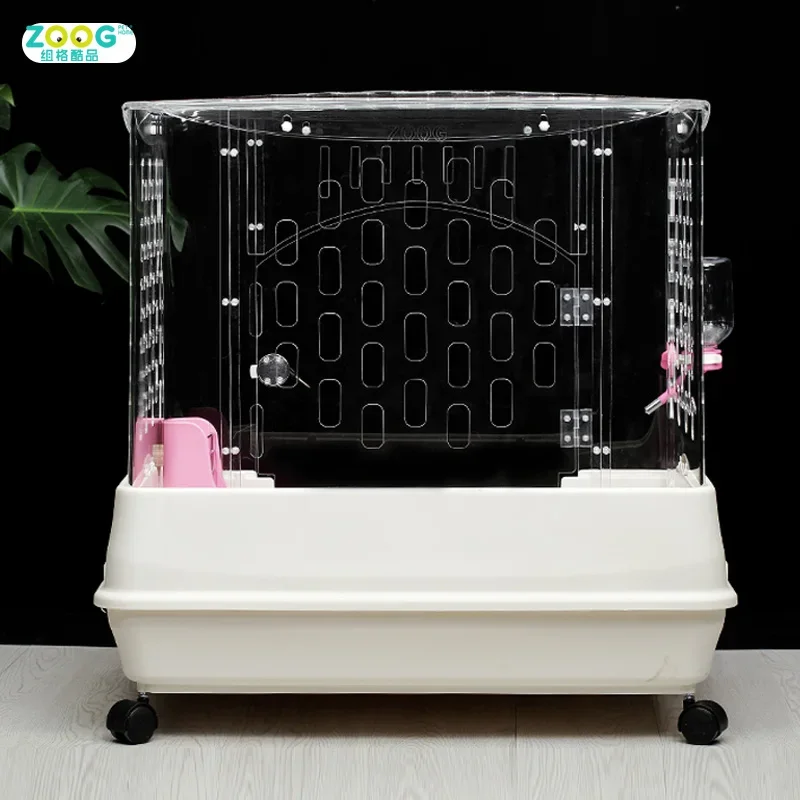 Indoor house acrylic rabbit Chinchilla cage luxury cage for small animals pet house
Indoor house acrylic rabbit Chinchilla cage luxury cage for small animals pet house