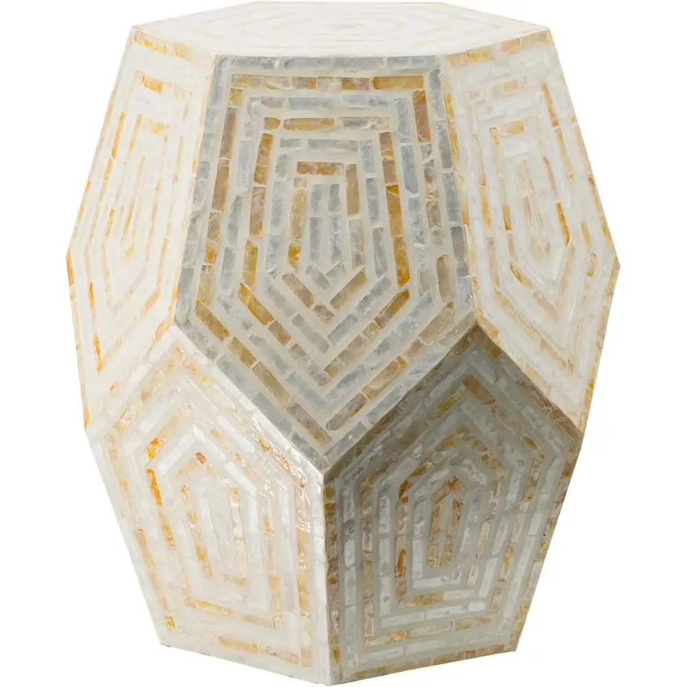 Hexagonal Stool and Accent Table, Perfect for Home Decor or Office, 18x18x21 Inches
Hexagonal Stool and Accent Table, Perfect for Home Decor or Office, 18x18x21 Inches