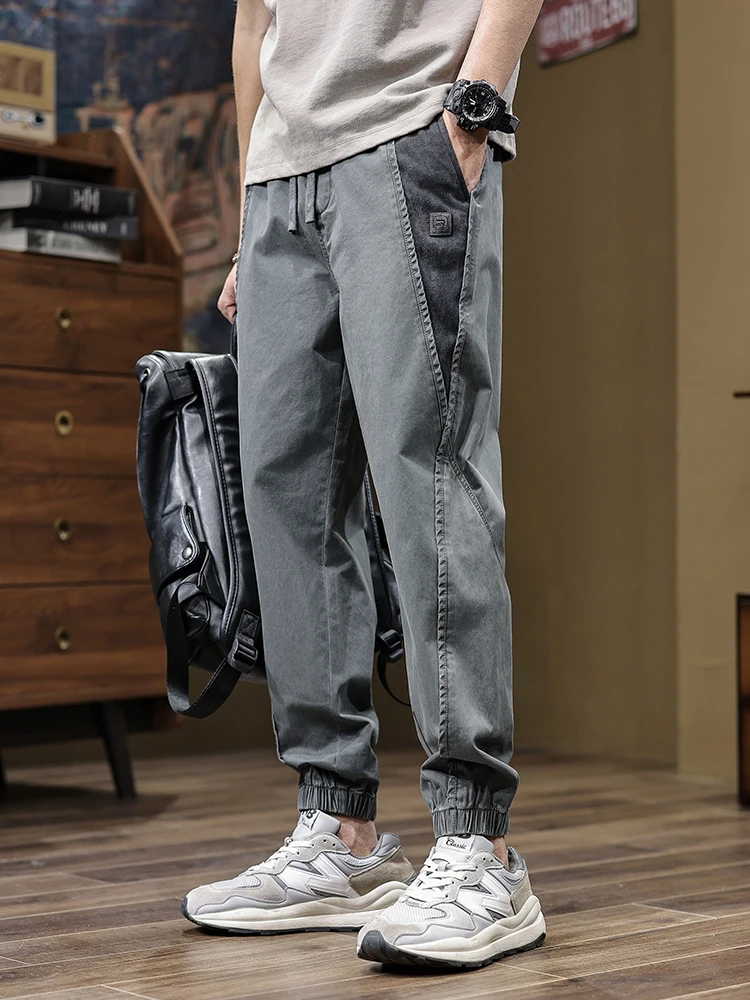 Высококачественные мужские хлопковые рабочие брюки свободного кроя в стиле Harajuku, большие размеры, удобные, универсальные, для весны, осени и зимы
Высококачественные мужские хлопковые рабочие брюки свободного кроя в стиле Harajuku, большие размеры, удобные, универсальные, для весны, осени и зимы