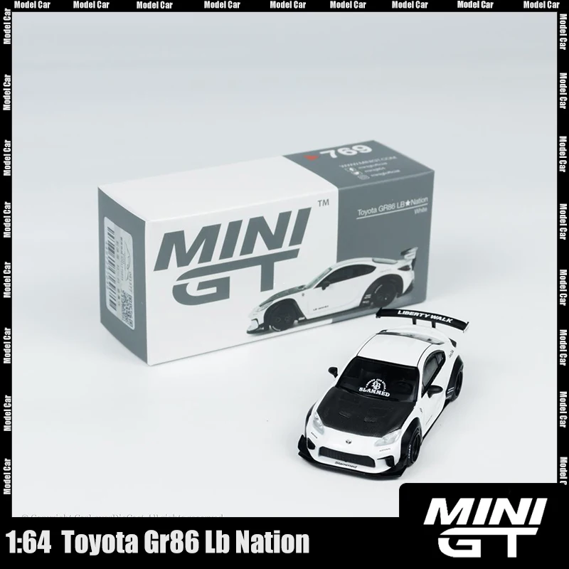 Mini Gt 1:64 Toyota Gr86 Lb Nation Миниатюрная модель автомобиля Режим # Коллекция фигурок автомобиля из сплава 769, украшение, подарки на день рождения
Mini Gt 1:64 Toyota Gr86 Lb Nation Миниатюрная модель автомобиля Режим # Коллекция фигурок автомобиля из сплава 769, украшение, подарки на день рождения