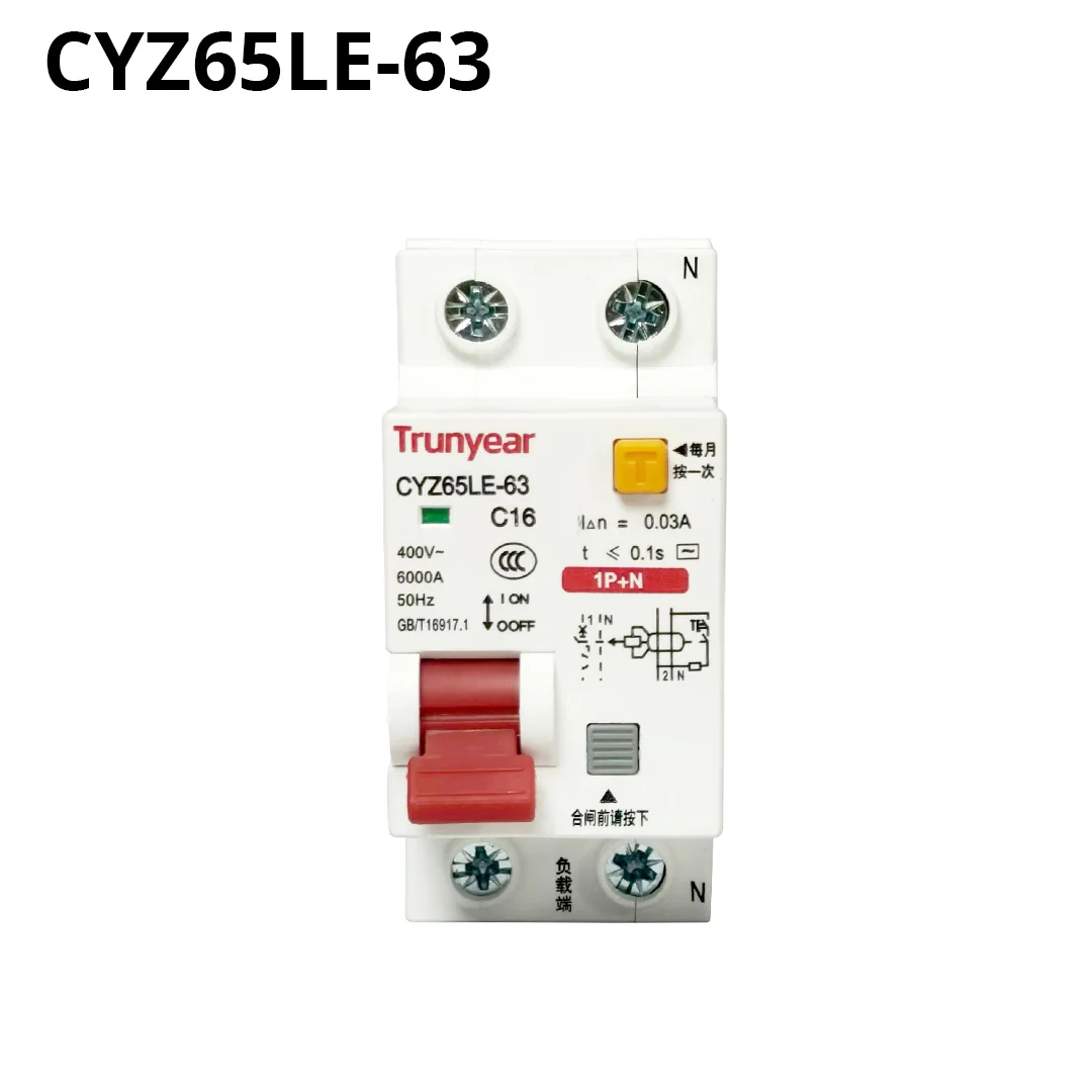 Автомат защиты от утечки тока Trunyear
Автомат защиты от утечки тока Trunyear