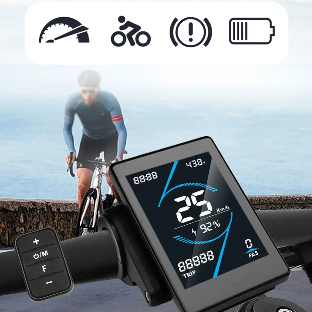 Цветной дисплей T5S для Ebike 24 В 72 В с разъемом SM, совместимый с монитором пробега скорости протокола OMD 2
Цветной дисплей T5S для Ebike 24 В 72 В с разъемом SM, совместимый с монитором пробега скорости протокола OMD 2