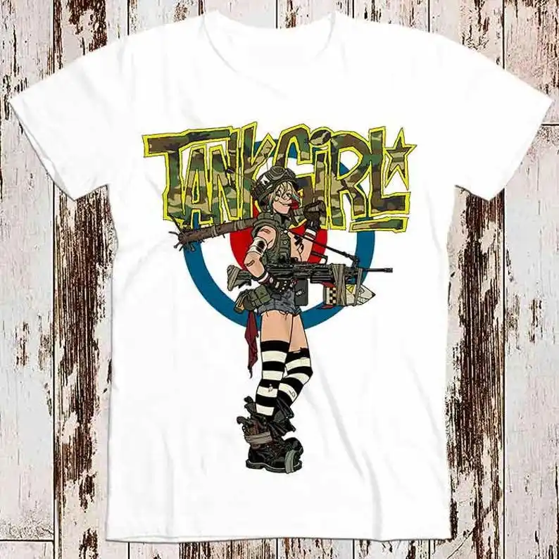Spades A Alternative Bomb Tank Girl Printed T-Shirt Vintage Cool Vintage Unisex Ladies T-Shirt Harajuku Gothic Y2k Top
Spades A Alternative Bomb Tank Girl Printed T-Shirt Vintage Cool Vintage Unisex Ladies T-Shirt Harajuku Gothic Y2k Top
