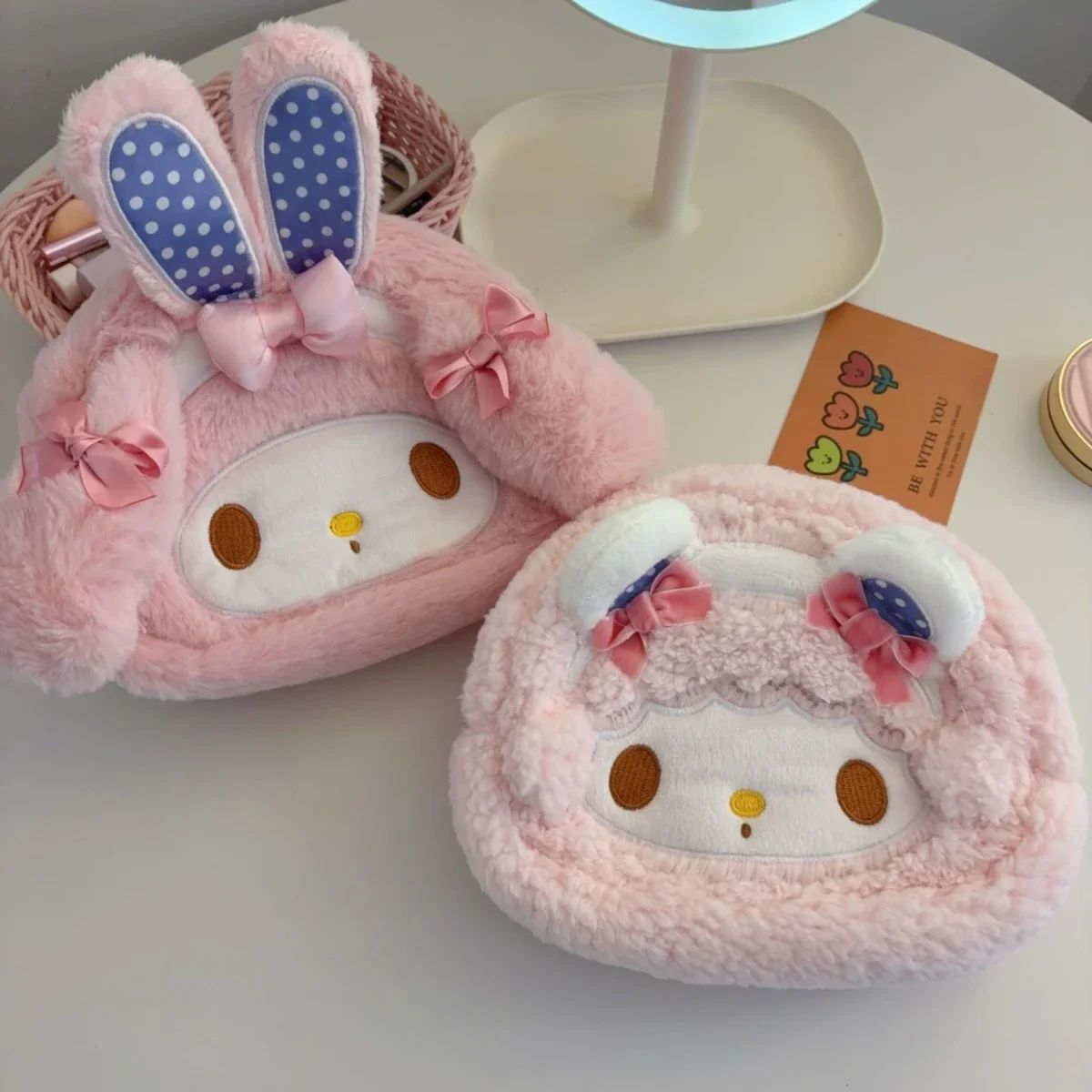 Lovely My Melody Cosmetic Bag Japanese Style Anime Pink Portable Makeup Bag Travel Cartoon Pencil Case Gifts Girl
Lovely My Melody Cosmetic Bag Japanese Style Anime Pink Portable Makeup Bag Travel Cartoon Pencil Case Gifts Girl