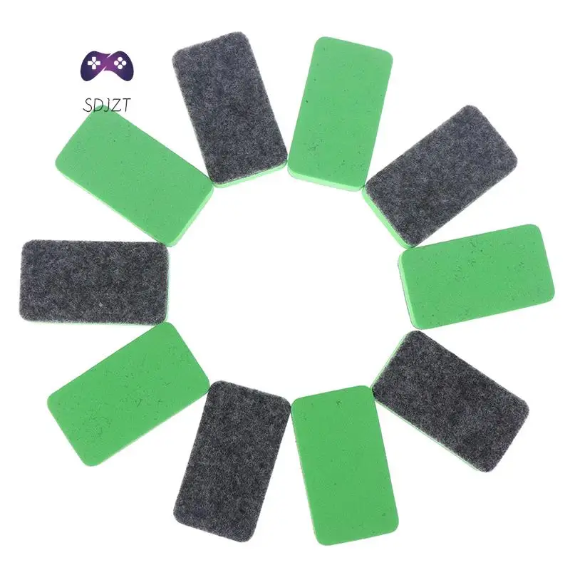 10Pcs Green+Black Mini Felt Cloth Whiteboard Dry Eraser Erase Pen Board Kid Marker School Office Home
10Pcs Green+Black Mini Felt Cloth Whiteboard Dry Eraser Erase Pen Board Kid Marker School Office Home