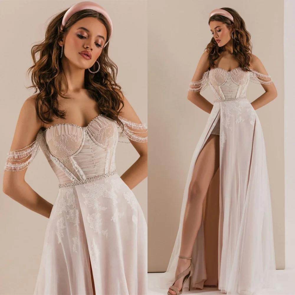 Customized High Quality White Tulle Wedding Dress Elegant Strapless Sleeveless Vestido De Novia Classic Zipper Back Bridal Party
Customized High Quality White Tulle Wedding Dress Elegant Strapless Sleeveless Vestido De Novia Classic Zipper Back Bridal Party