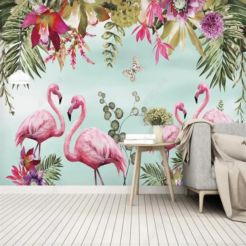 Nordic Ins Tropical Plants Flamingo Home Decor Custom Mural Flowers 3D Photo Wall Paper Bedroom Decor Self-adhesive Wallpaper
Nordic Ins Tropical Plants Flamingo Home Decor Custom Mural Flowers 3D Photo Wall Paper Bedroom Decor Self-adhesive Wallpaper