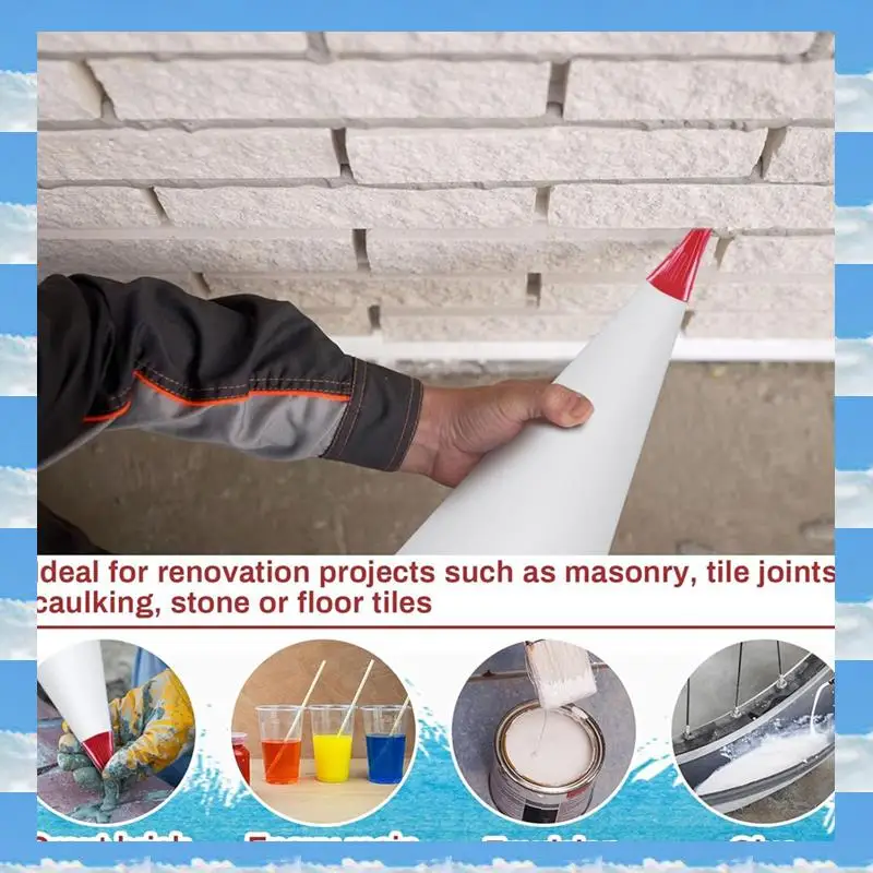 A11I 6Pcs Mortar Bags With Molded Tear Resistantpuncture Proof Pipe Cement Bags For Tile Installation Work
A11I 6Pcs Mortar Bags With Molded Tear Resistantpuncture Proof Pipe Cement Bags For Tile Installation Work