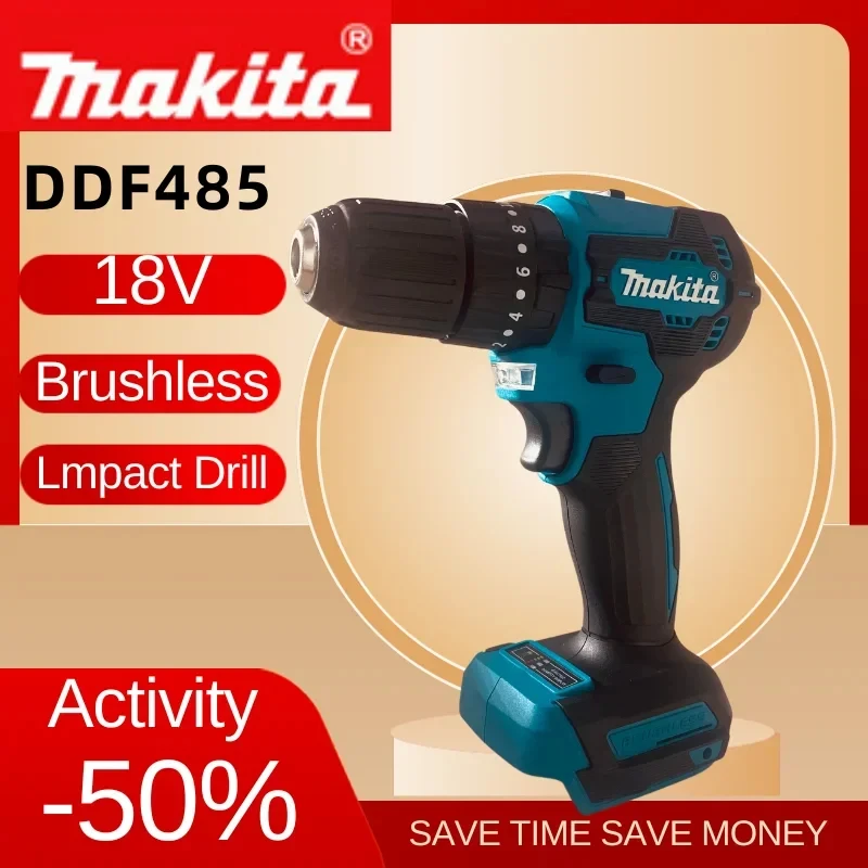 Makita DDF485 18V Electric Drill Tools Cordless Screwdriver Drills Wireless Drill Fe g Power Tool Driller Handmade DIY
Makita DDF485 18V Electric Drill Tools Cordless Screwdriver Drills Wireless Drill Fe g Power Tool Driller Handmade DIY