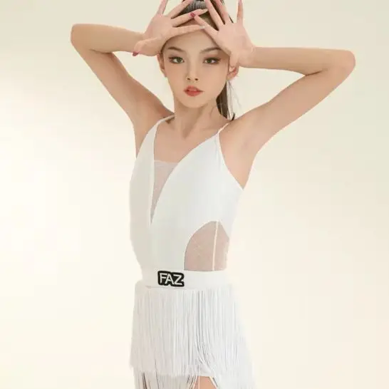 Latin Dance Training Costume Girl New Children's Performance Costume Competition Regulations Latin dance dress
Latin Dance Training Costume Girl New Children's Performance Costume Competition Regulations Latin dance dress