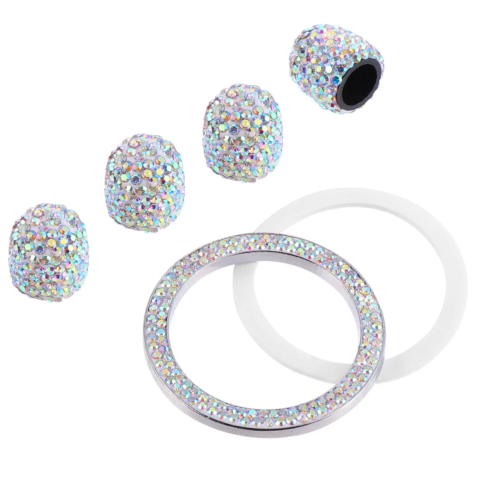 Rhinestone Tire Dust Cap Car Start Key Cover Ignition Button Valve Decorative Zinc Alloy ABS Long Lasting Use Tire Stem
Rhinestone Tire Dust Cap Car Start Key Cover Ignition Button Valve Decorative Zinc Alloy ABS Long Lasting Use Tire Stem