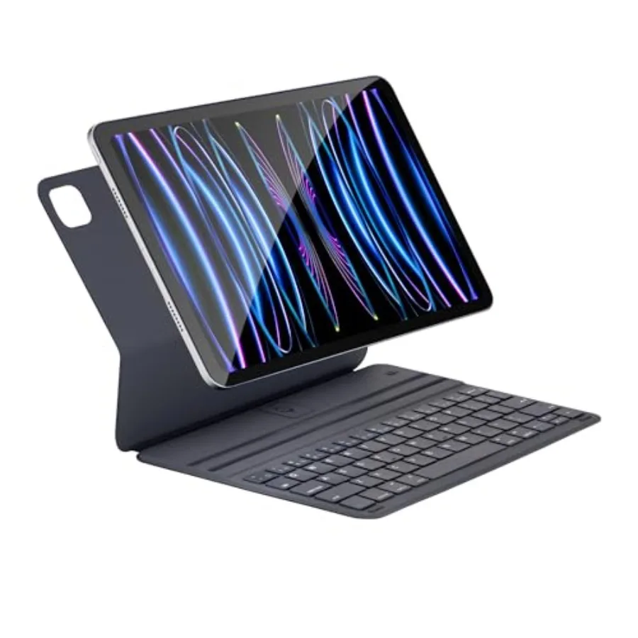 Keyboard Case for iPad Air 13 inch M4/M3/M2, 2026/2025/2024 iPad Pro 12.9 (3rd-6th Gen) - Ultra Slim Bluetooth Magnetic Smart K
Keyboard Case for iPad Air 13 inch M4/M3/M2, 2026/2025/2024 iPad Pro 12.9 (3rd-6th Gen) - Ultra Slim Bluetooth Magnetic Smart K