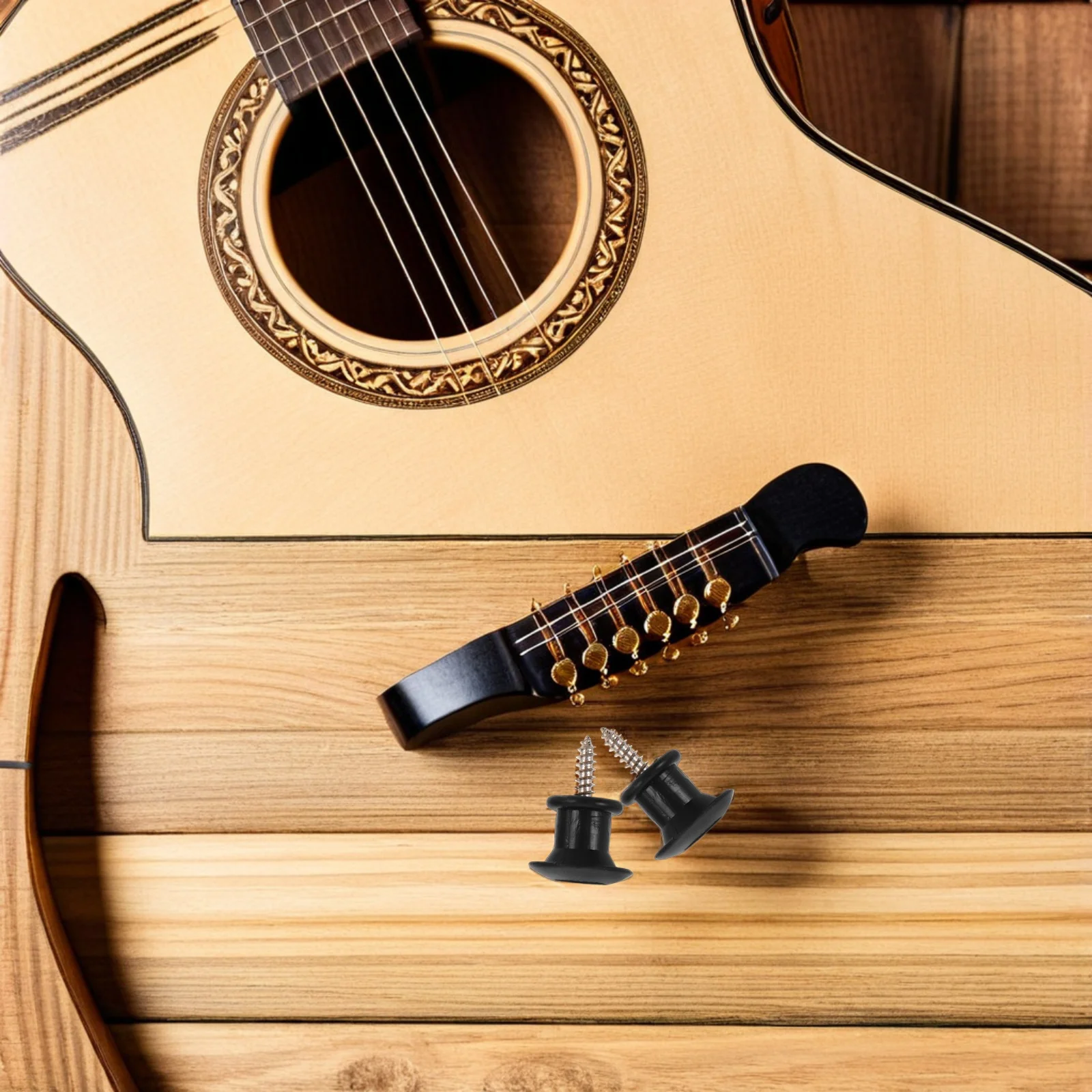 100Pcs Guitar Parts Plastic Strap Buttons Mushroom Head End Pins Secure Installation Stable Lock Screws for Acoustic Bass
100Pcs Guitar Parts Plastic Strap Buttons Mushroom Head End Pins Secure Installation Stable Lock Screws for Acoustic Bass