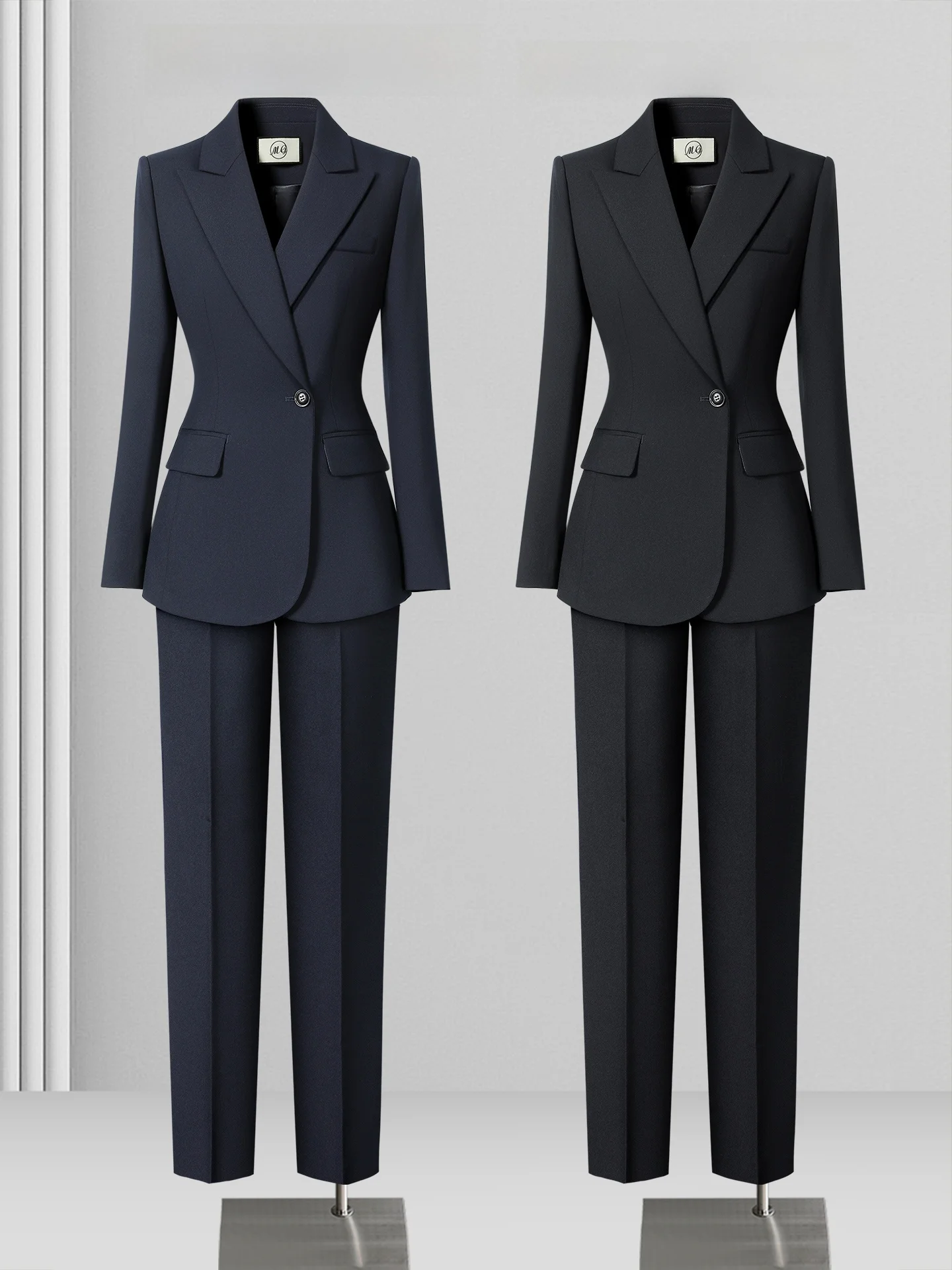 Autumn Winter Business Women's Suit Set Black Professional Work Commute Outfit Korean Style Long Sleeve Long Pants Career Wom...
Autumn Winter Business Women's Suit Set Black Professional Work Commute Outfit Korean Style Long Sleeve Long Pants Career Wom...