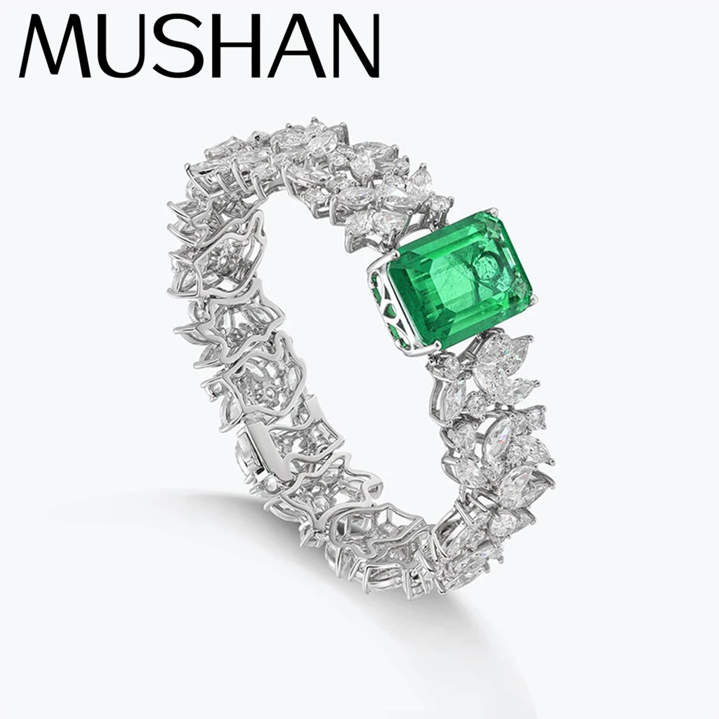 MuShan Jewelry 925 Sterling Silver Glamorous Tennis Bracelet 7A Zircon Delicate Engagement Anniversary Women
MuShan Jewelry 925 Sterling Silver Glamorous Tennis Bracelet 7A Zircon Delicate Engagement Anniversary Women
