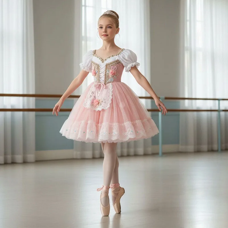 Kids Romantic Long Ballet Dress Girls Sequins Tassel Modern Dance Tutu Stage Wear Princess Costume for Children
Kids Romantic Long Ballet Dress Girls Sequins Tassel Modern Dance Tutu Stage Wear Princess Costume for Children