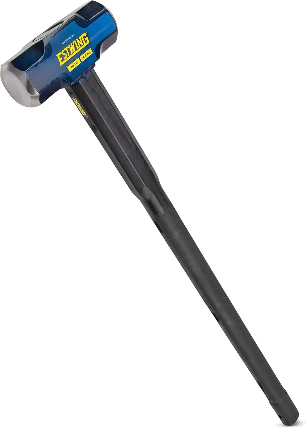 4-Pound Hard Face Sledge Hammer - 16-Inch Hickory Handle, Ergonomic Grip, Durable Construction for Demolition & Stake Driving
4-Pound Hard Face Sledge Hammer - 16-Inch Hickory Handle, Ergonomic Grip, Durable Construction for Demolition & Stake Driving