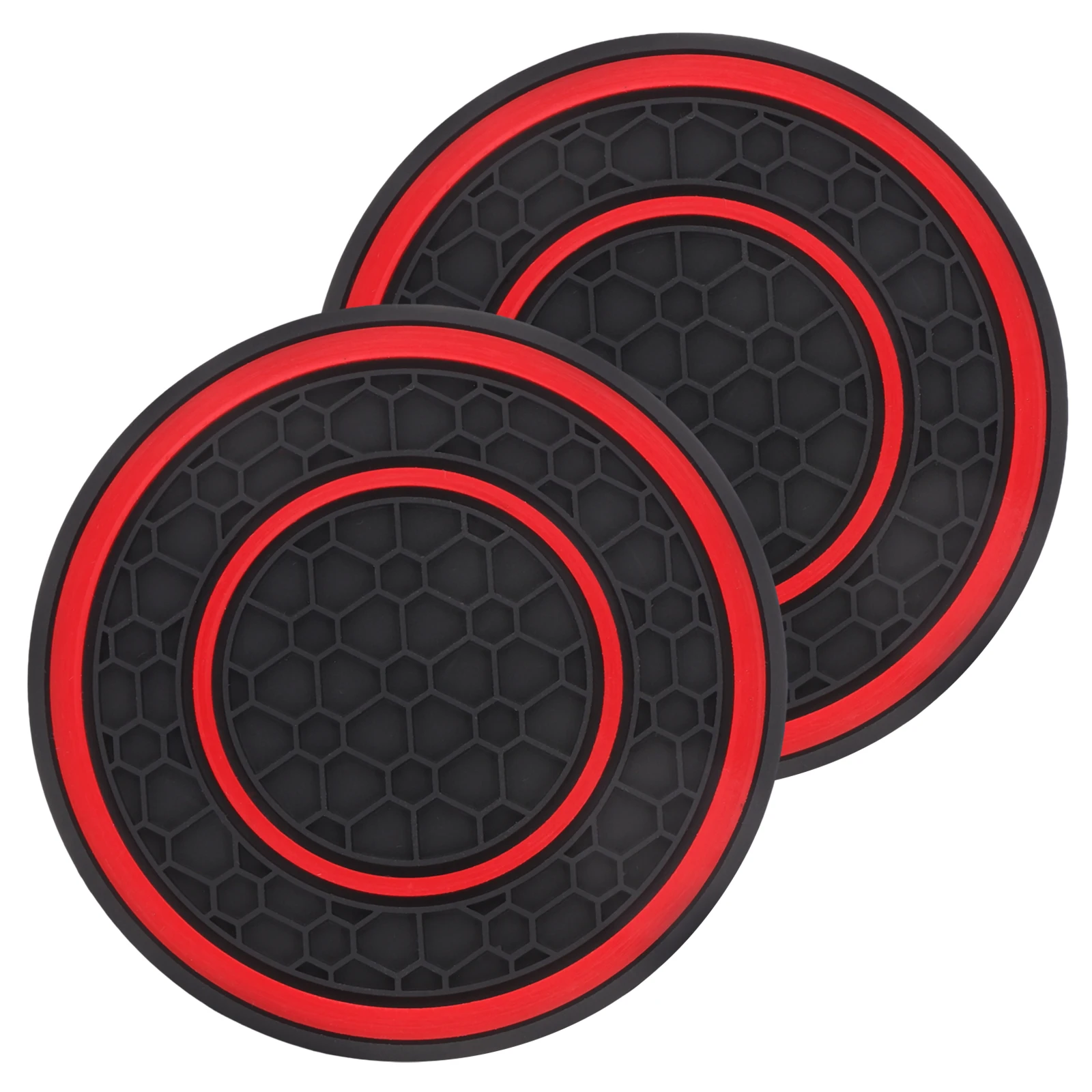 2Pcs Non-Slip Silicone Car Cup Holder Coasters Black Universal Fit Vehicle Cup Insert Pads Car Interior Accessories
2Pcs Non-Slip Silicone Car Cup Holder Coasters Black Universal Fit Vehicle Cup Insert Pads Car Interior Accessories