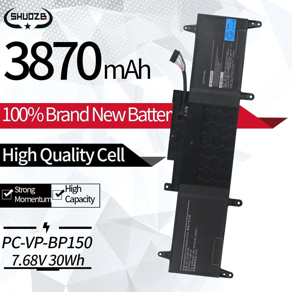 Новая аккумуляторная батарея для ноутбука NEC BP150 2ICP5/54/90, 7,68 в, 30 Вт/ч, Бесплатные инструменты
Новая аккумуляторная батарея для ноутбука NEC BP150 2ICP5/54/90, 7,68 в, 30 Вт/ч, Бесплатные инструменты