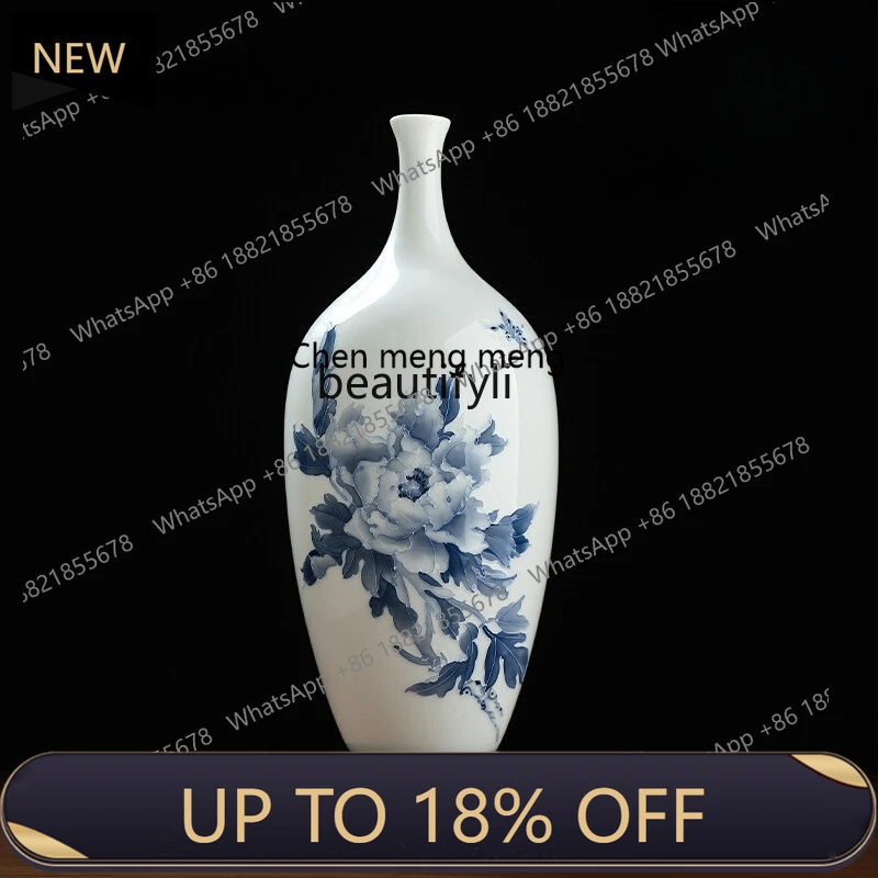 P178 Ceramic Hand-painted Vase Ornaments Creative Chinese Style Home Living Room TV Cabinet Decorations Crafts
P178 Ceramic Hand-painted Vase Ornaments Creative Chinese Style Home Living Room TV Cabinet Decorations Crafts