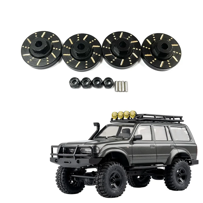 8X For 1/18 Scale FMS EAZYRC Rochobby Brass Wheel Hex Adapter Axle Counterweight Brake Disc RC Car Upgrade Parts,Black
8X For 1/18 Scale FMS EAZYRC Rochobby Brass Wheel Hex Adapter Axle Counterweight Brake Disc RC Car Upgrade Parts,Black