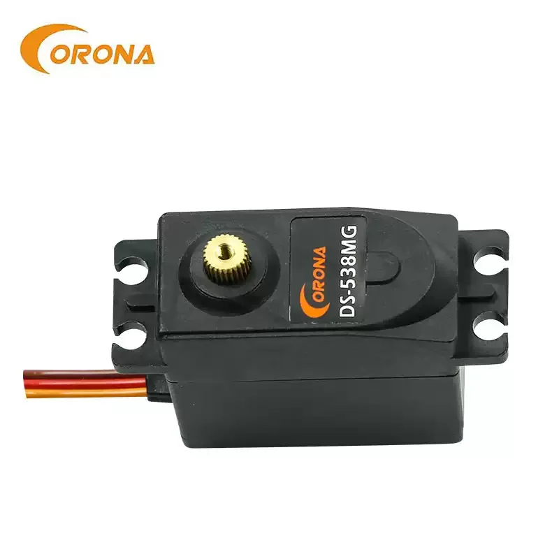 Corona DS538MG Digital Metal Gear Servo 58g 7.0kg.cm/ 0.14sec for RC Control Driving Flight Airplane Helicopters Car Model Boat
Corona DS538MG Digital Metal Gear Servo 58g 7.0kg.cm/ 0.14sec for RC Control Driving Flight Airplane Helicopters Car Model Boat