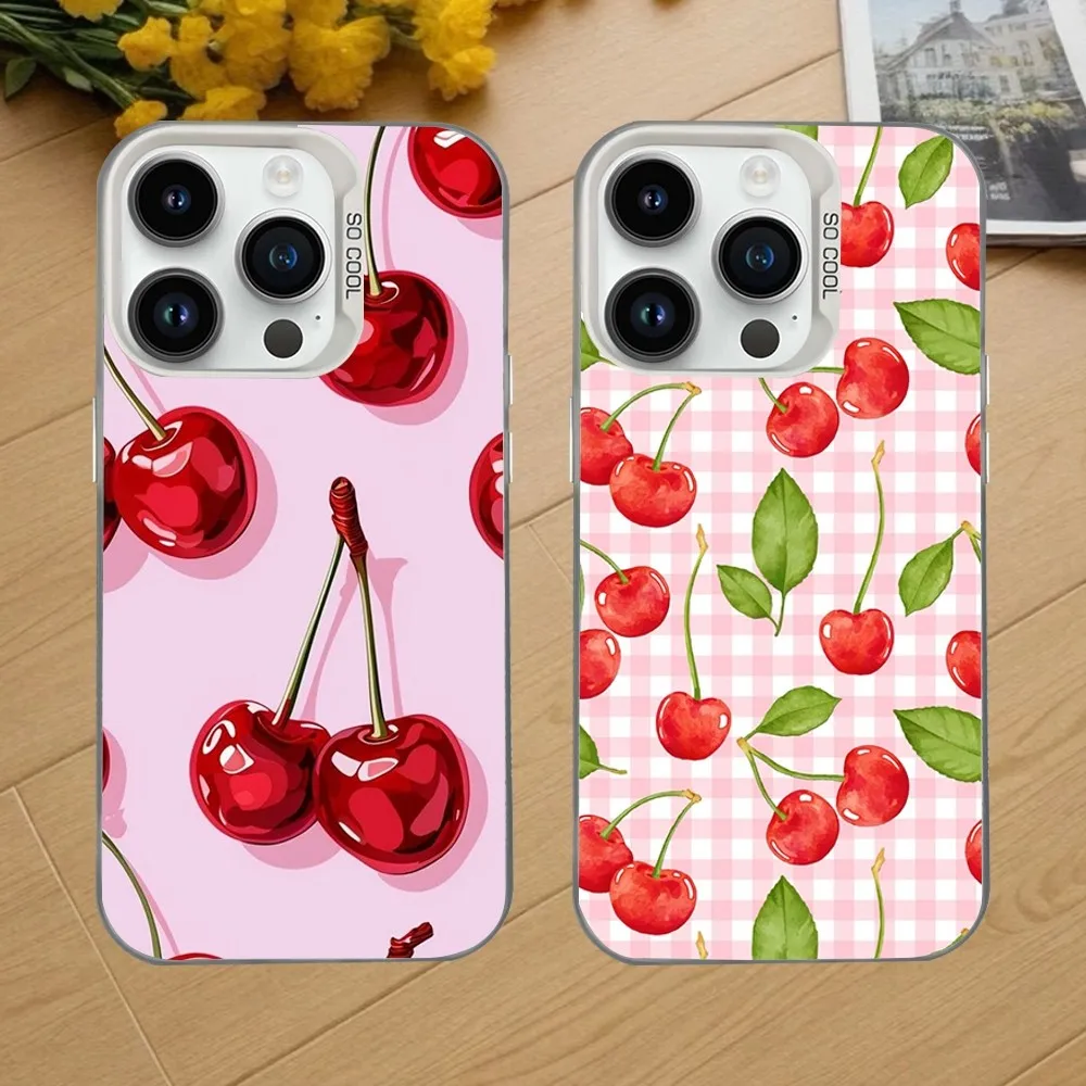 Fruit Cherry Painting Phone Case For iPhone 16,15,14,13,12,11,Mini,Pro,SE,MAX White Matte Shockproof Cover
Fruit Cherry Painting Phone Case For iPhone 16,15,14,13,12,11,Mini,Pro,SE,MAX White Matte Shockproof Cover