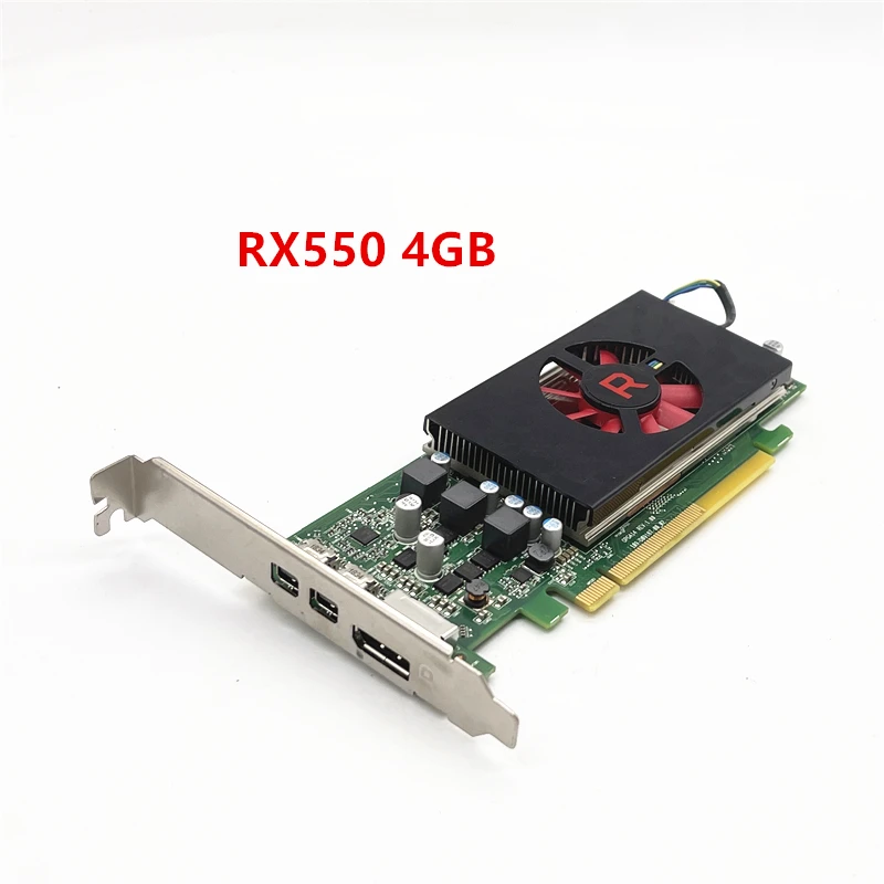 Original RX550 4GB Graphics Card Professional Graphics Card Computer 4K Office DP Desktop HD Game Graphics Card
Original RX550 4GB Graphics Card Professional Graphics Card Computer 4K Office DP Desktop HD Game Graphics Card