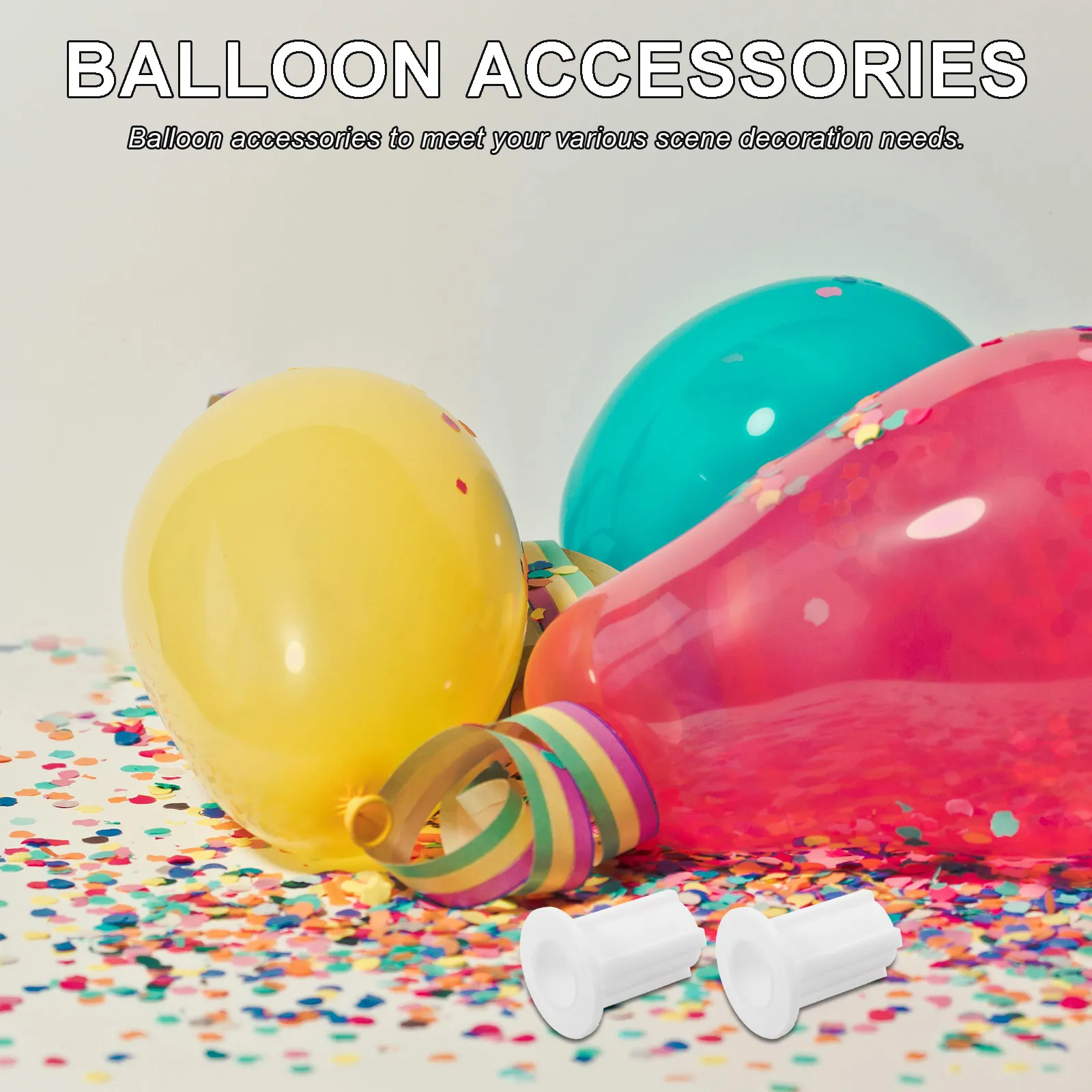 300Pcs Balloon Pillar Stand Connector Telescoping Rod Adapter for DIY Event Decoration Balloon Garland Arch Base Support
300Pcs Balloon Pillar Stand Connector Telescoping Rod Adapter for DIY Event Decoration Balloon Garland Arch Base Support