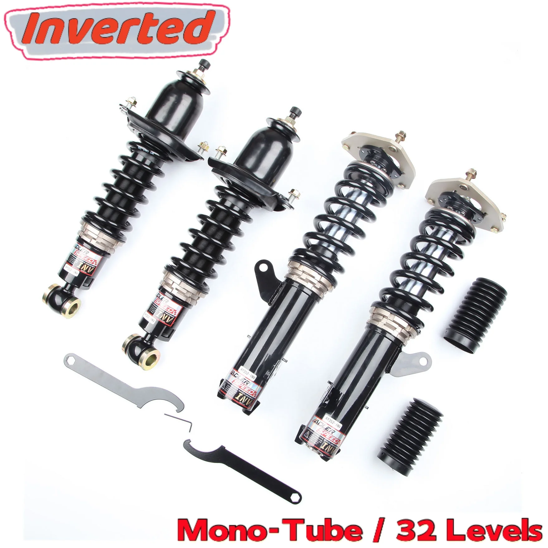 ADLERSPEED Койловеры с перевернутой подвеской для Toyota Corolla 2003-08 (E120/E130) 32-контактный адаптер. Демпфер
ADLERSPEED Койловеры с перевернутой подвеской для Toyota Corolla 2003-08 (E120/E130) 32-контактный адаптер. Демпфер