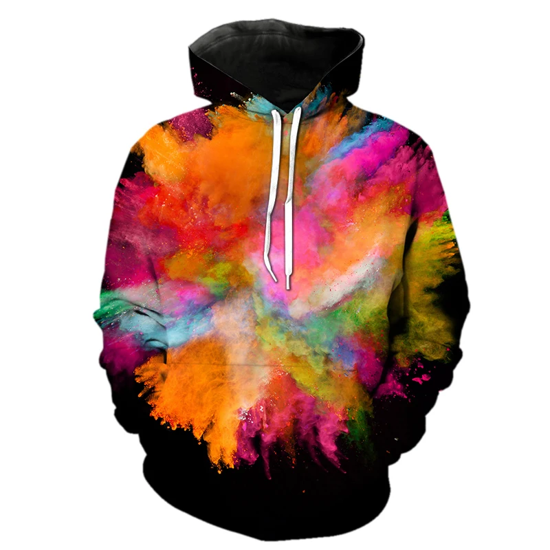Spring Autumn Men's Hoodies Oversized Loose Clothes Color smoke Sweatshirts Fashion 3D Printed Hoody Clothing lounge wear
Spring Autumn Men's Hoodies Oversized Loose Clothes Color smoke Sweatshirts Fashion 3D Printed Hoody Clothing lounge wear