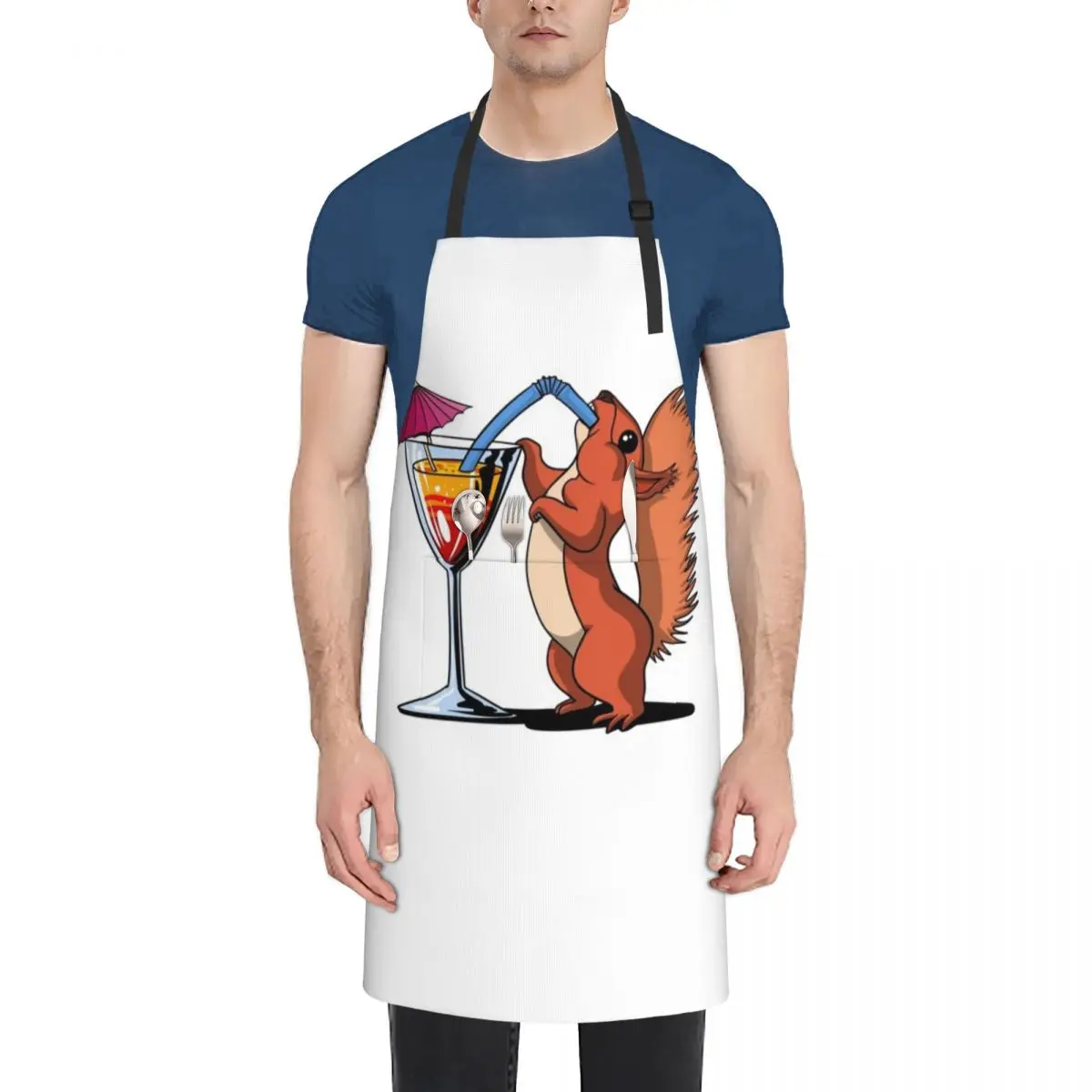 Cute Squirrel Drinking Cocktail Funny Party Apron Children'S Professional Barber For Women Kitchen Women's Dresses Apron
Cute Squirrel Drinking Cocktail Funny Party Apron Children'S Professional Barber For Women Kitchen Women's Dresses Apron