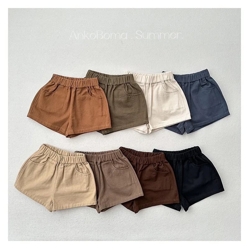 2025 Summer New Children Casual Shorts Solid Versatile Boys Girls Vintage Loose Shorts Cotton Baby Clothes Kids Fashion Shorts
2025 Summer New Children Casual Shorts Solid Versatile Boys Girls Vintage Loose Shorts Cotton Baby Clothes Kids Fashion Shorts
