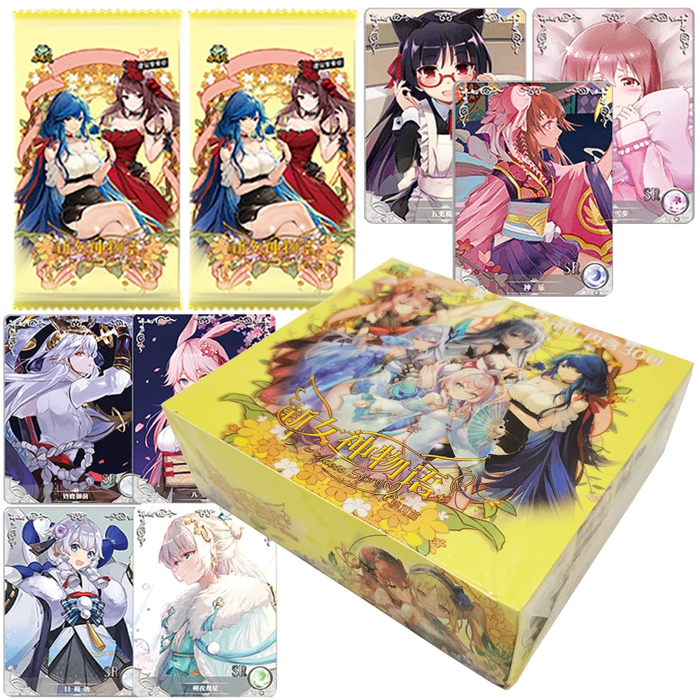 Goddess Story Collection Card Cute and Charming Anime Girl Futaba Rio Akiyama Mio Fun Card Surprise Birthday Gift for Friends
Goddess Story Collection Card Cute and Charming Anime Girl Futaba Rio Akiyama Mio Fun Card Surprise Birthday Gift for Friends