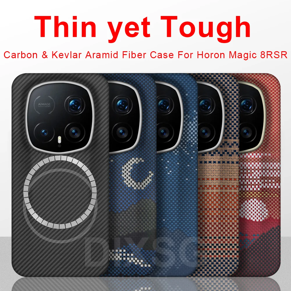 For honor magic 8 rsr case carbon aramid fiber kevlar magsafe fabric thin hard cover magnetic balck Slim light red 600d premium
For honor magic 8 rsr case carbon aramid fiber kevlar magsafe fabric thin hard cover magnetic balck Slim light red 600d premium