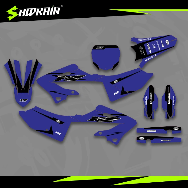 Sawrain Motorcycle Graphics Backgrounds Decal Stickers Kits for YAMAHA 22-24 YZ125 250 X 01
Sawrain Motorcycle Graphics Backgrounds Decal Stickers Kits for YAMAHA 22-24 YZ125 250 X 01