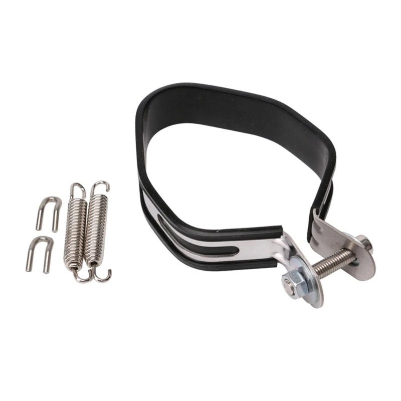 Lightweight Rustproof Motorcycle Exhaust Pipe Holder Stand Clamp for Enhanced Safety & Compatibility with Various Models H9EE
Lightweight Rustproof Motorcycle Exhaust Pipe Holder Stand Clamp for Enhanced Safety & Compatibility with Various Models H9EE