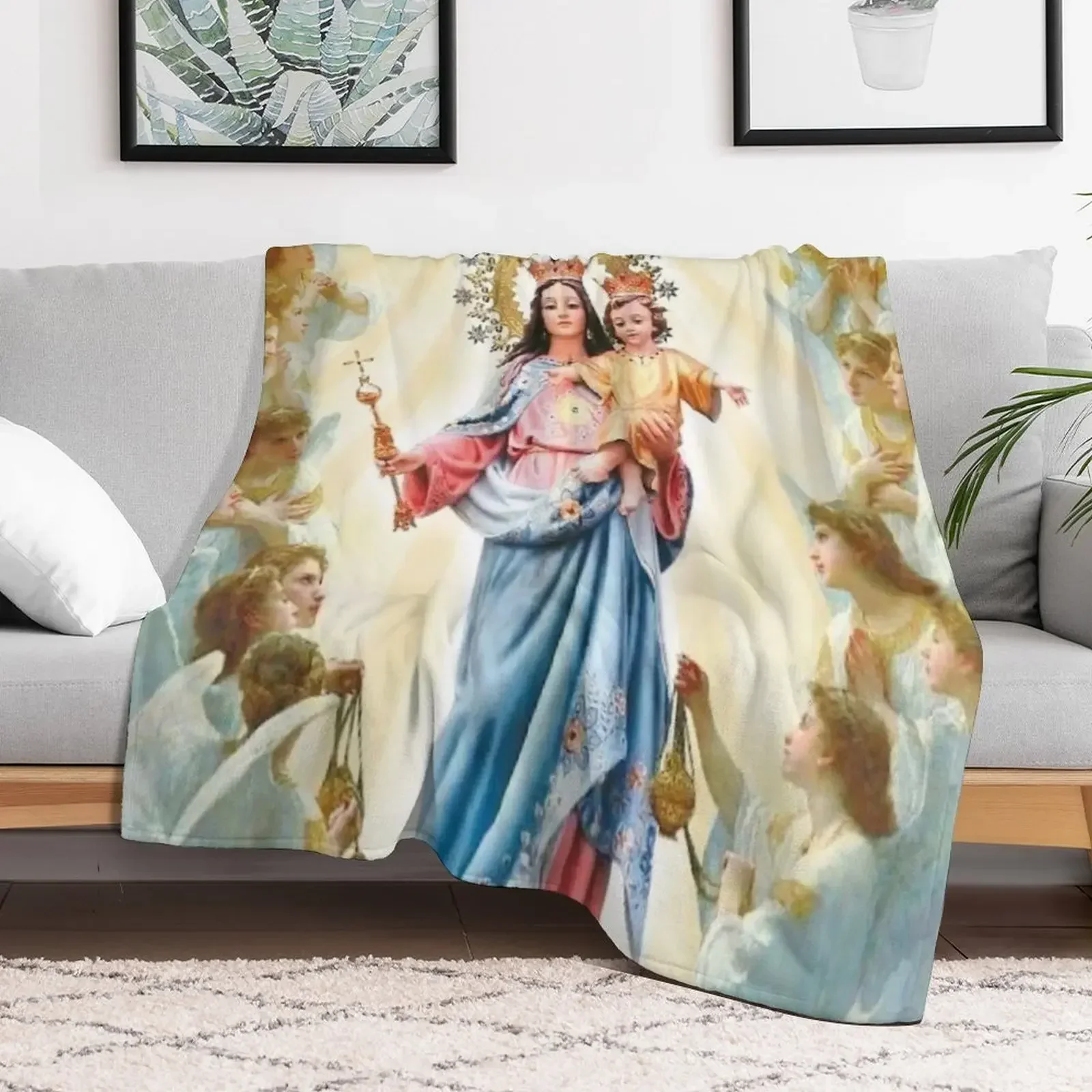 Mary mother of Jesus design Throw Blanket Hairys warm for winter Bed Fashionable manga Blankets
Mary mother of Jesus design Throw Blanket Hairys warm for winter Bed Fashionable manga Blankets